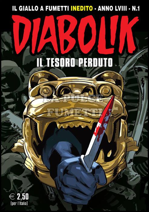 DIABOLIK ORIGINALE ANNO 58 #     1: IL TESORO PERDUTO